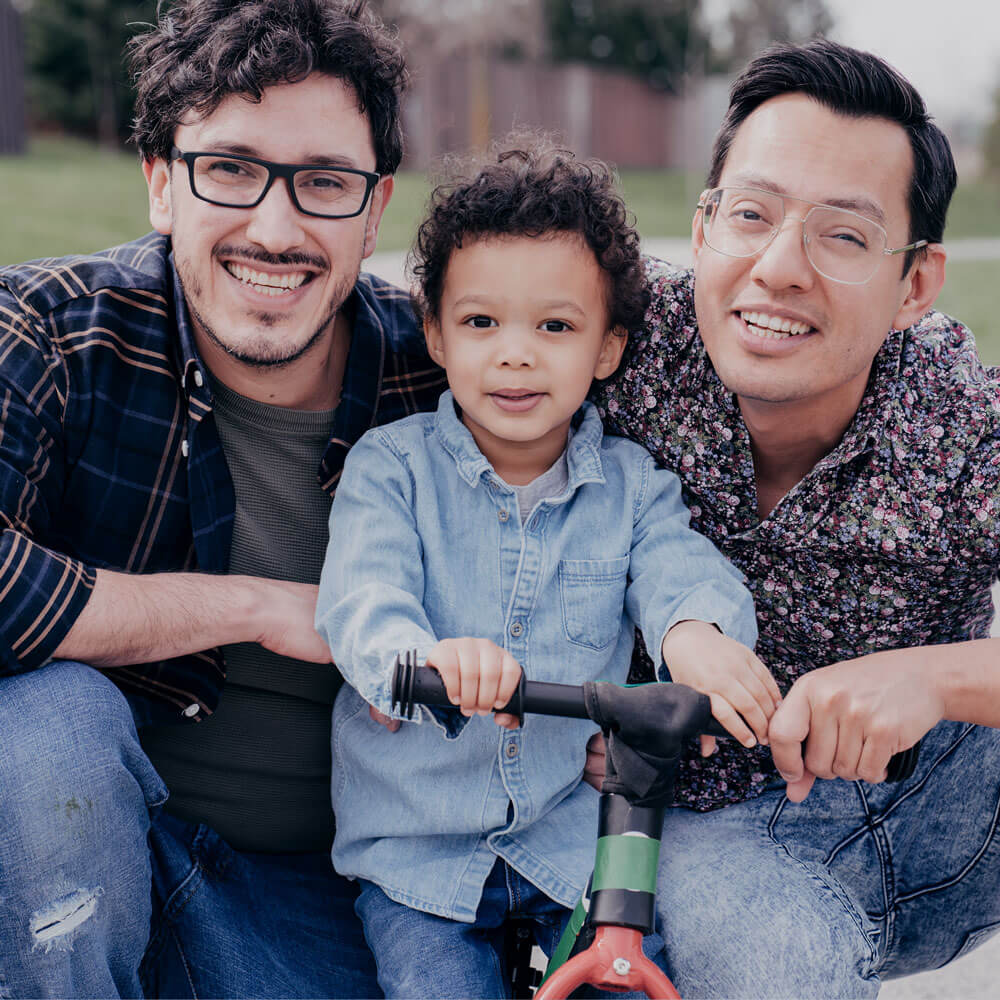 A child who's been adopted